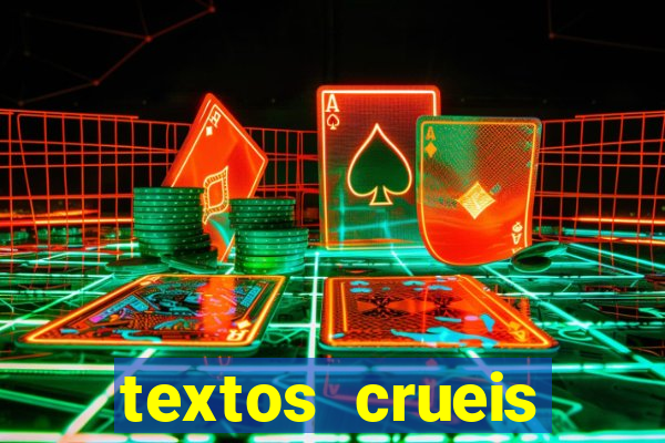 textos crueis demais pdf